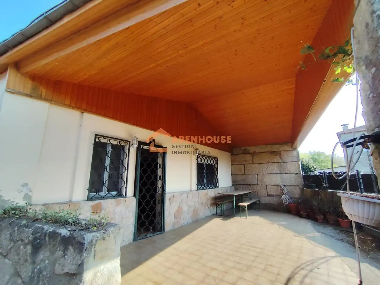 Terraza de Casa o chalet en venta en Ourense Capital  con Calefacción, Jardín privado y Trastero