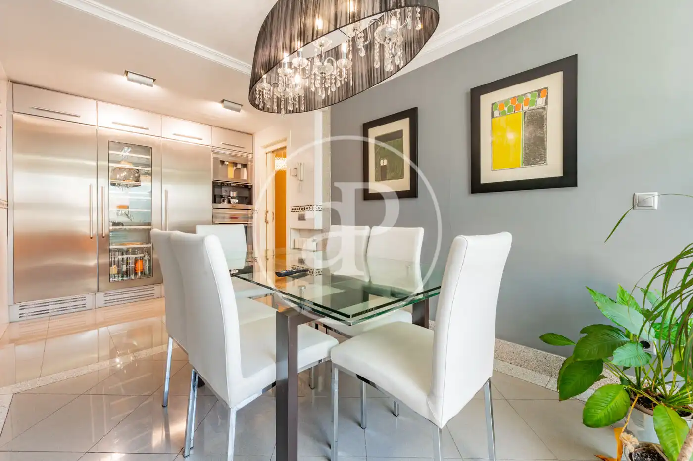 Dining room of Detached homes for sale in La Moraleja  with Air Conditioner, Heating and Private garden
