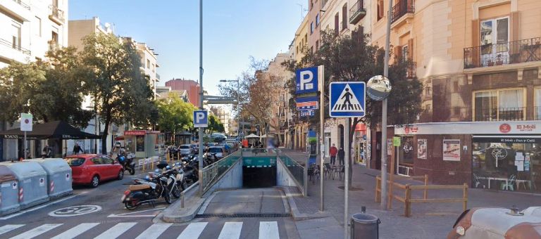 Parking of Flat for sale in  Barcelona Capital  with Air Conditioner, Heating and Balcony