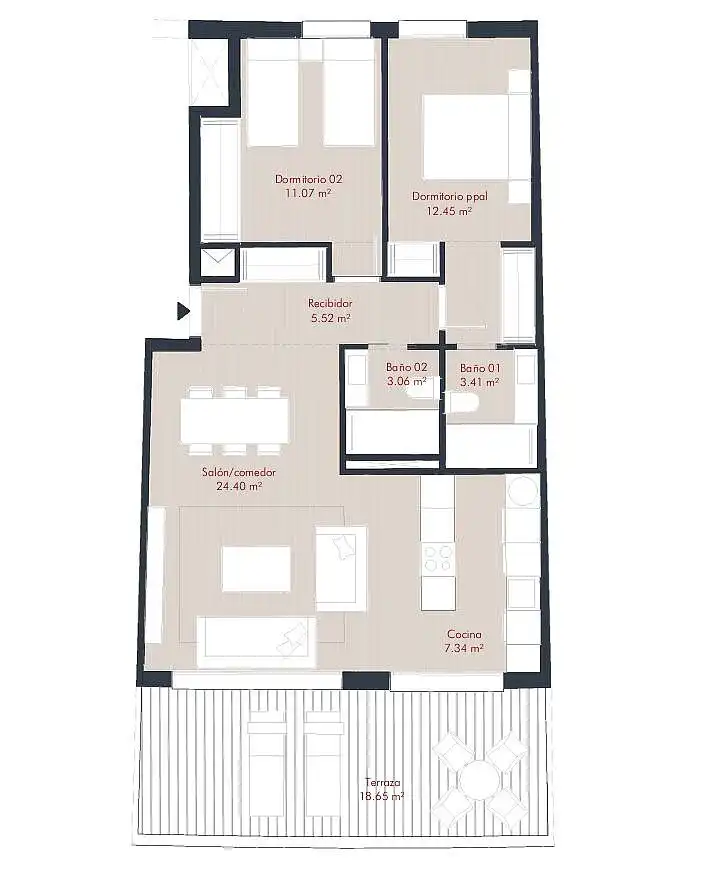 Apartment mit Garten zum Verkauf in El Castillo, imagen 21