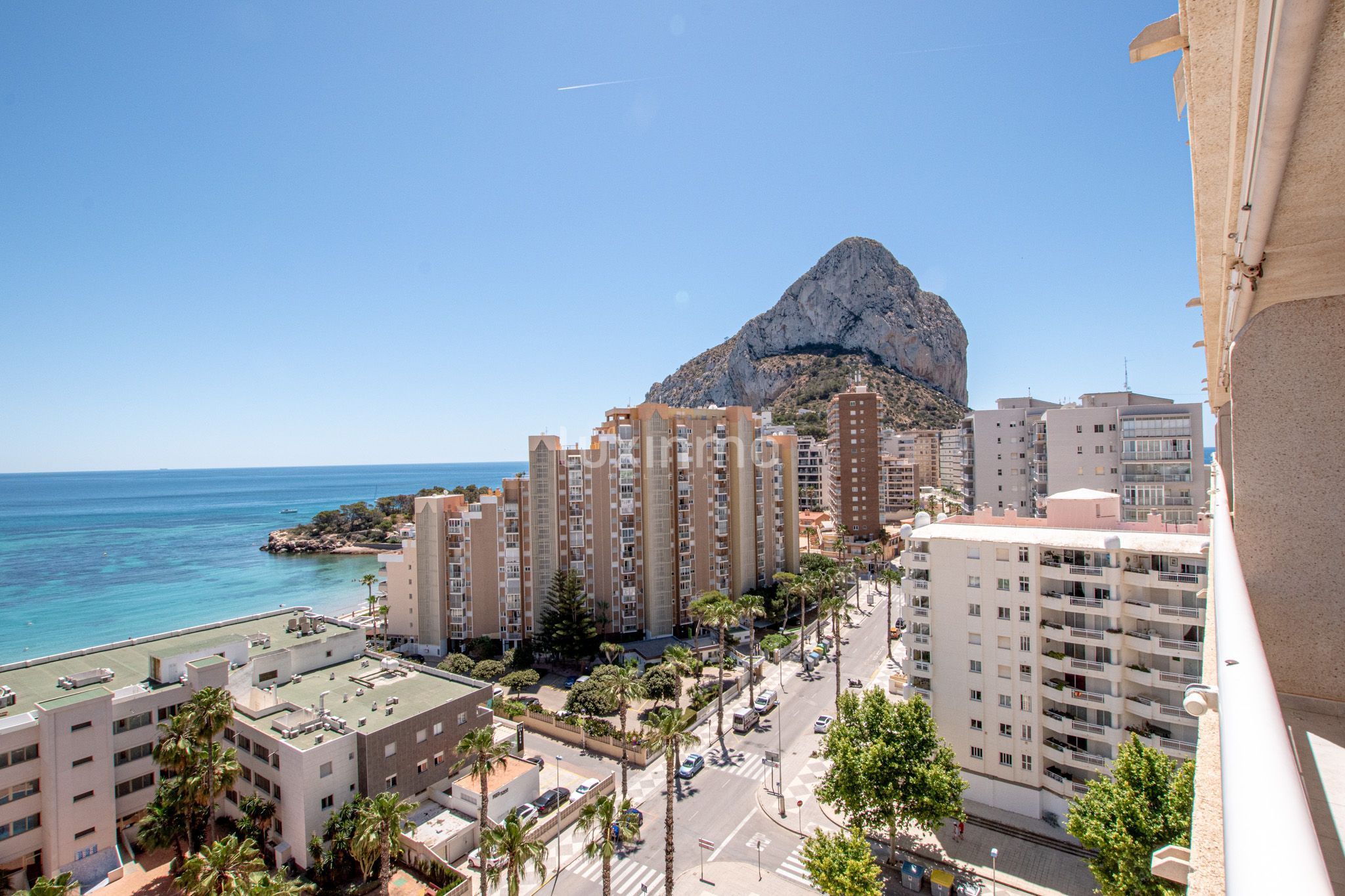 Exterior view of Flat for sale in Calpe / Calp  with Air Conditioner, Private garden and Terrace