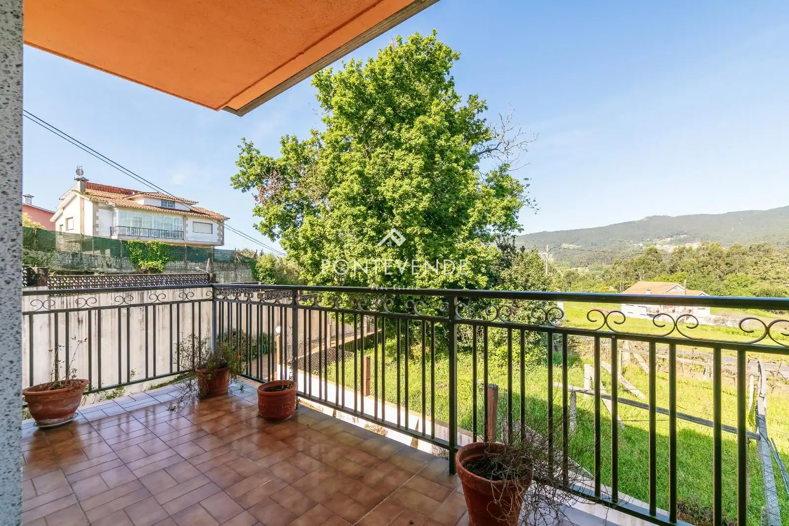 Jardí de Casa o xalet en venda en Poio amb Terrassa