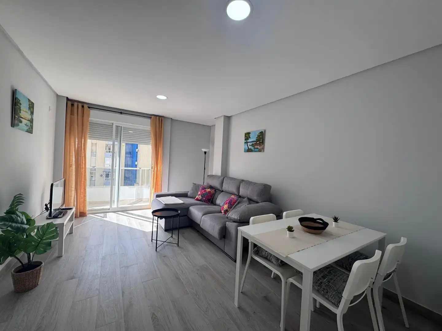 Wohnzimmer von Wohnung zur Miete in Jerez de la Frontera mit Terrasse und Möbliert