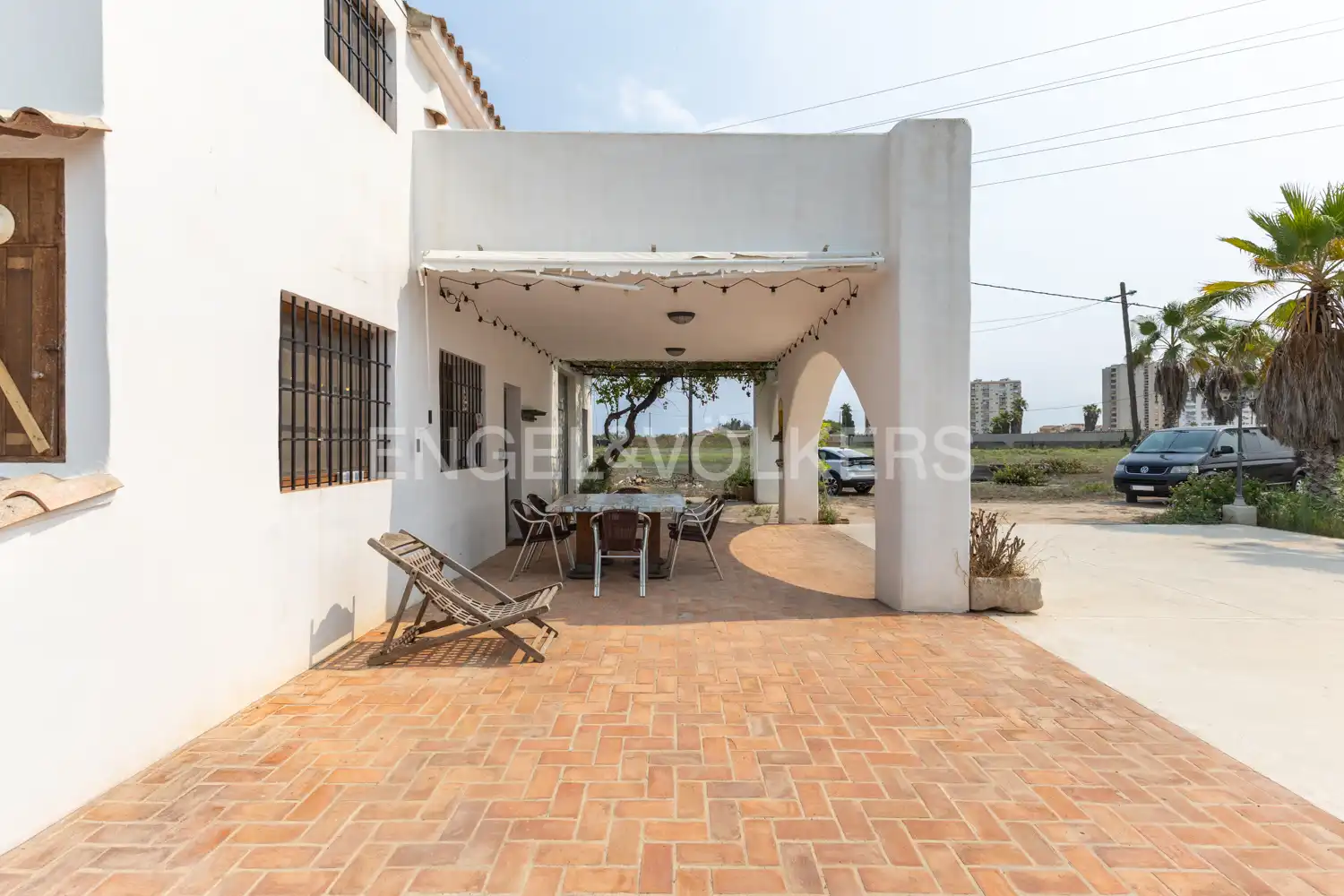 Terrassa de Casa o xalet en venda en Sueca amb Aire condicionat, Calefacció i Jardí privat
