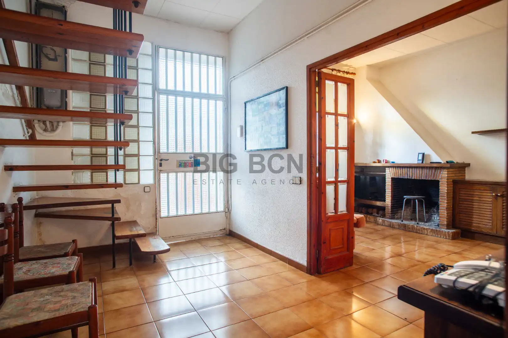 Sala de estar de Casa o chalet en venta en Esplugues de Llobregat con Aire acondicionado, Calefacción y Jardín privado