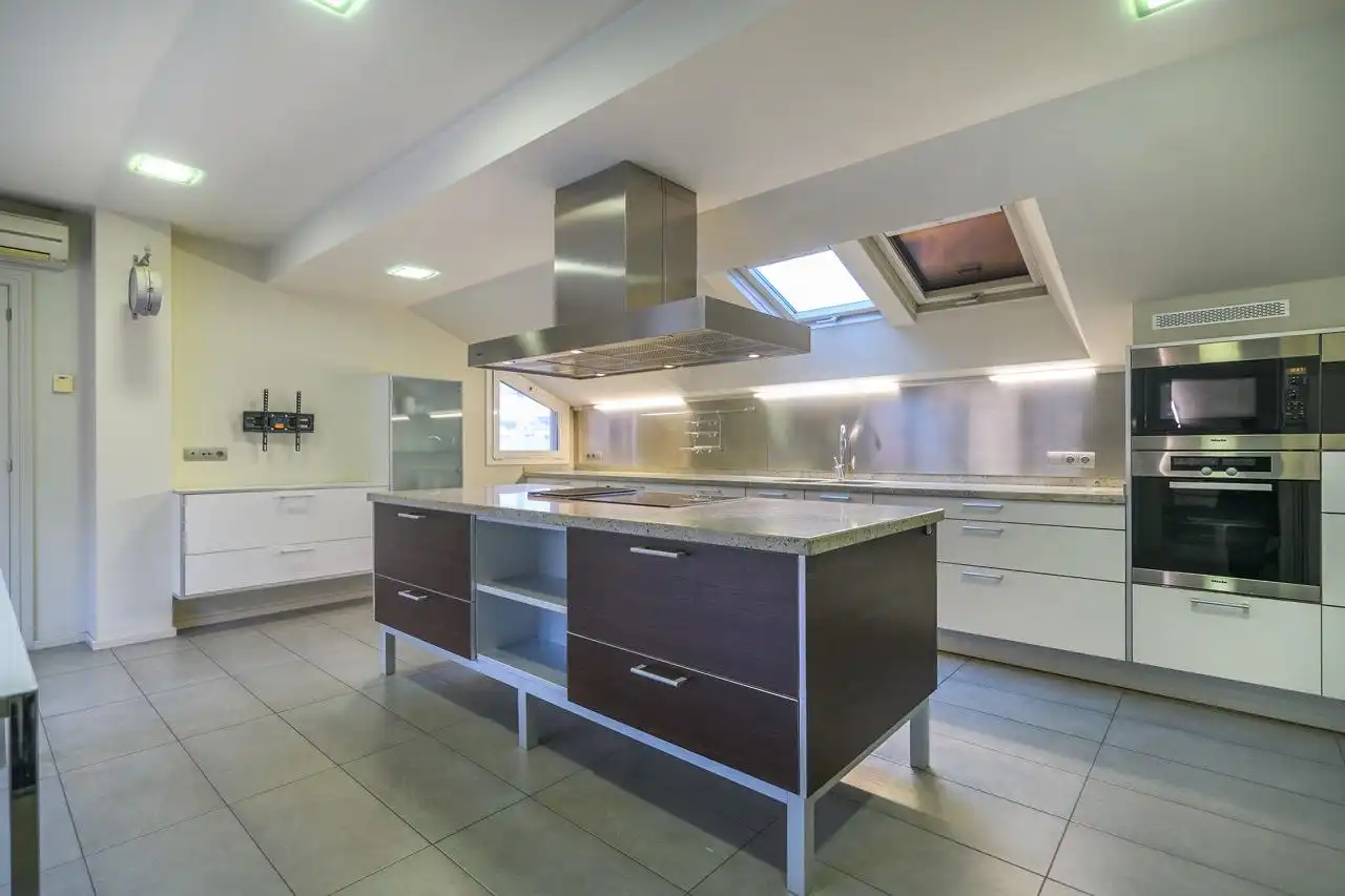 Cocina de Ático en venta en Manresa con Aire acondicionado, Calefacción y Parquet