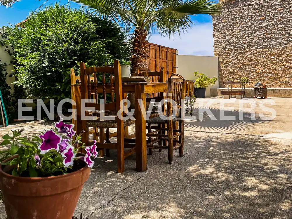 Terraza de Casa o chalet en venta en Almazora / Almassora con Calefacción, Jardín privado y Terraza