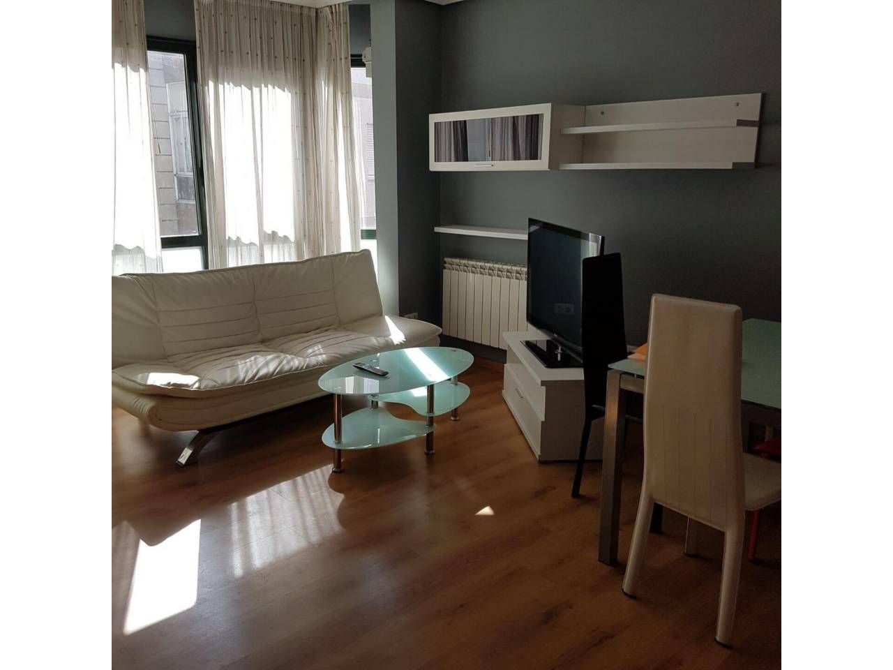 Living room of Study to rent in Ourense Capital   with Heating, Storage room and Furnished