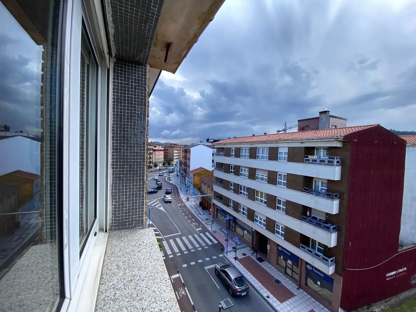Vista exterior de Piso en venta en Siero