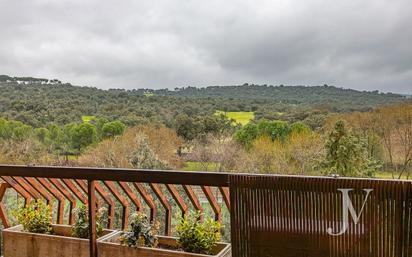 Terrace of Flat for sale in  Madrid Capital  with Air Conditioner, Heating and Parquet flooring