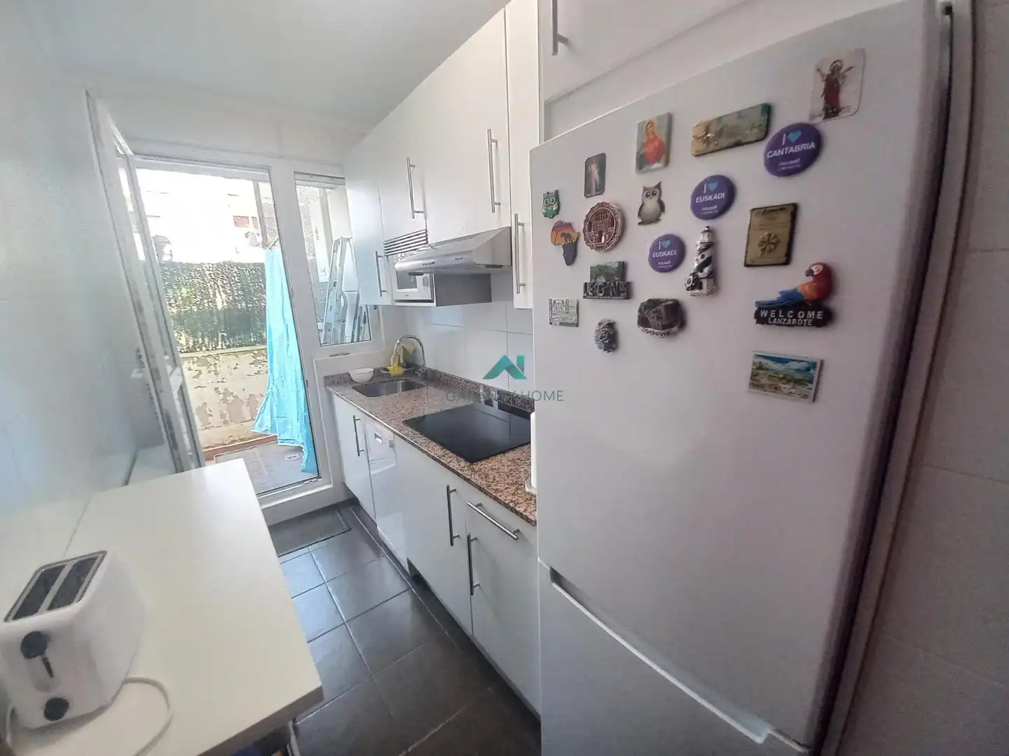Cocina de Planta baja en venta en Bárcena de Cicero con Calefacción, Jardín privado y Parquet