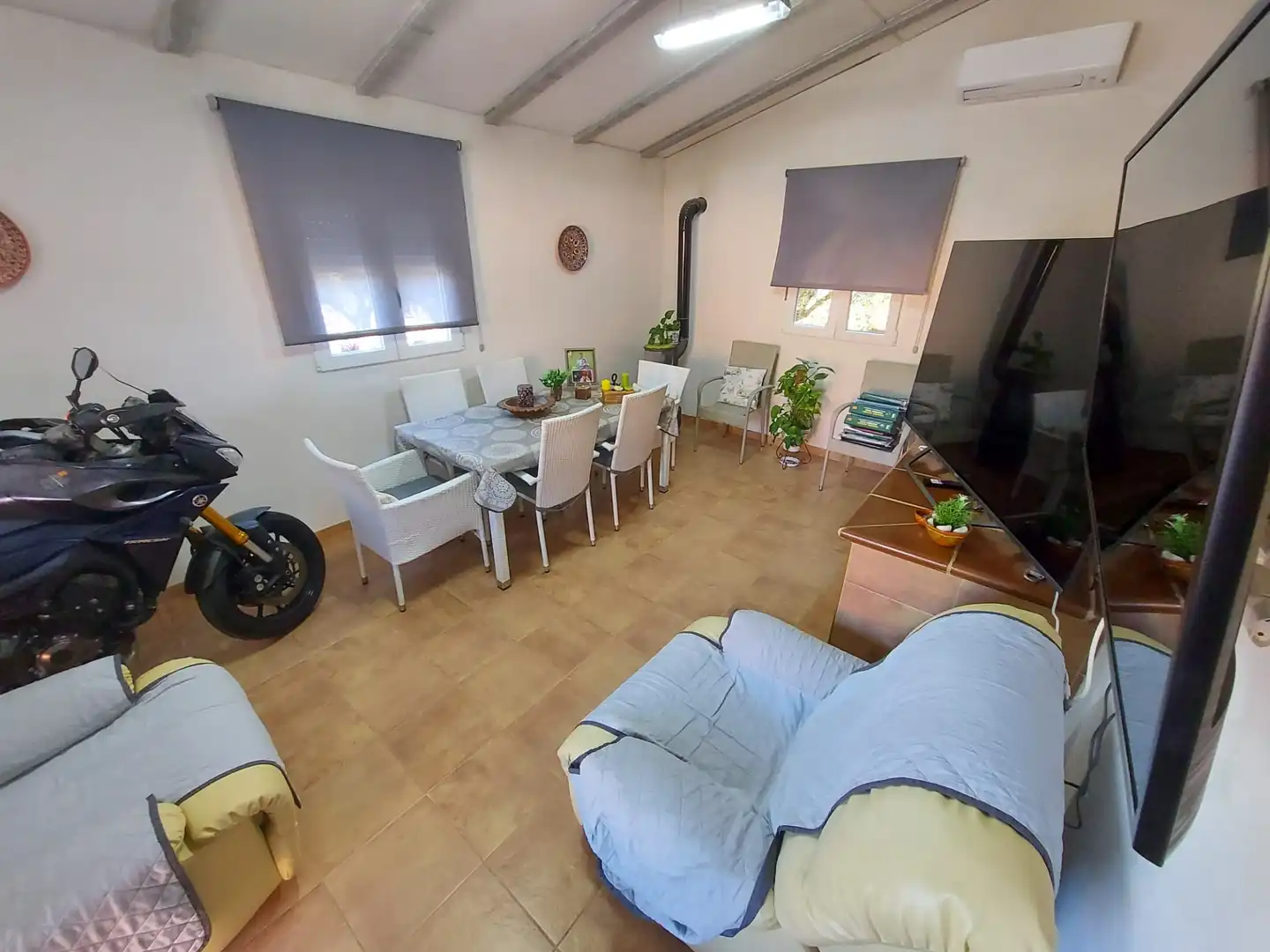 Sala de estar de Finca rústica en venta en Calasparra con Jardín privado y Piscina