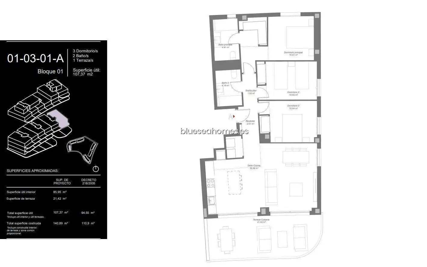 Flat for sale in Calle Brida The Kove Fase I, Hipódromo - Cerrado del Águila