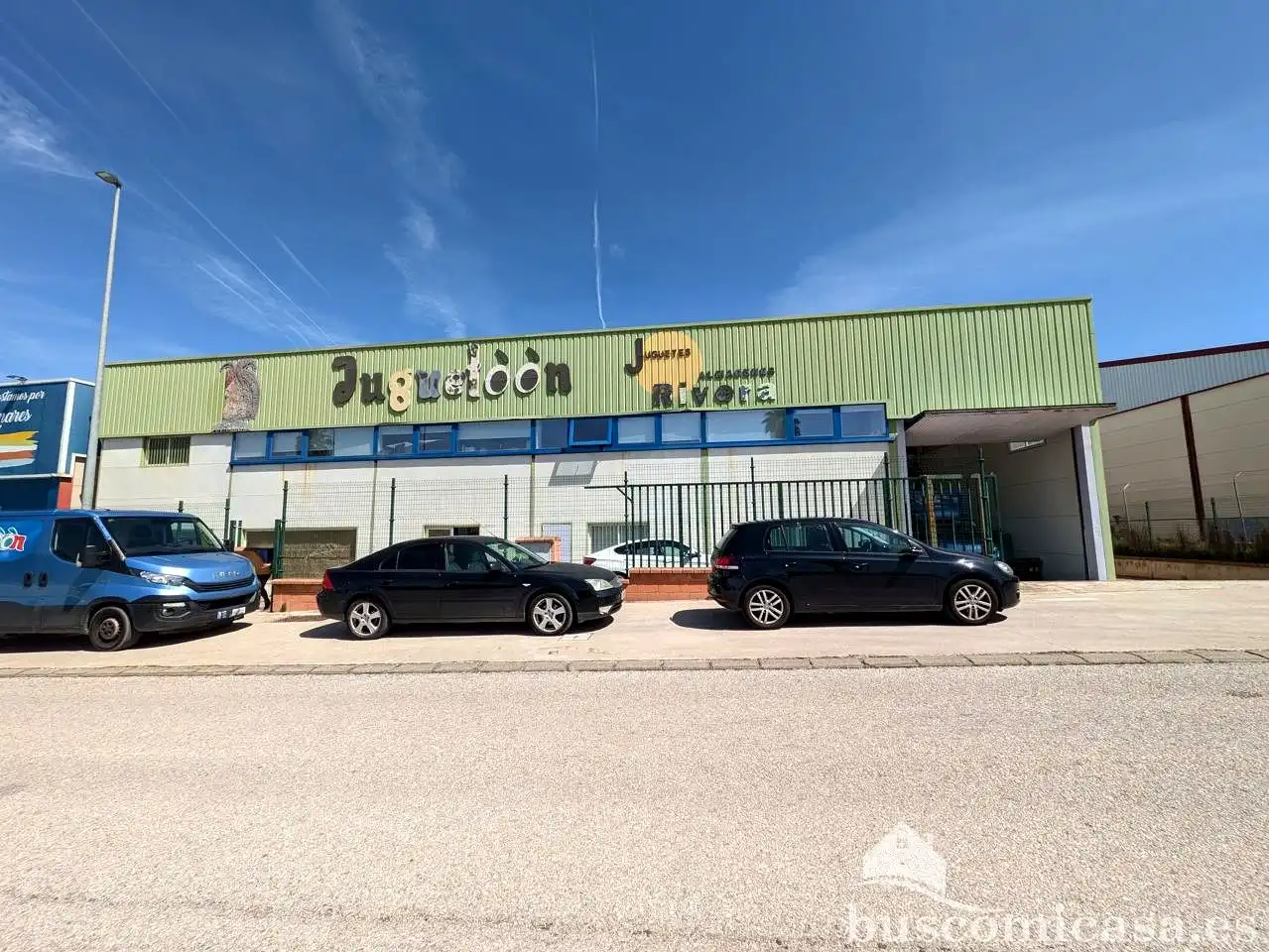 Exterior view of Industrial buildings for sale in Linares
