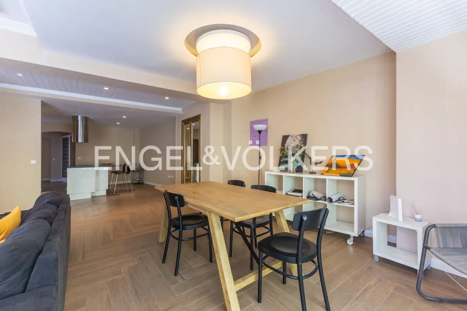 Esszimmer von Wohnung zur Miete in Valencia mit Klimaanlage, Heizung und Terrasse