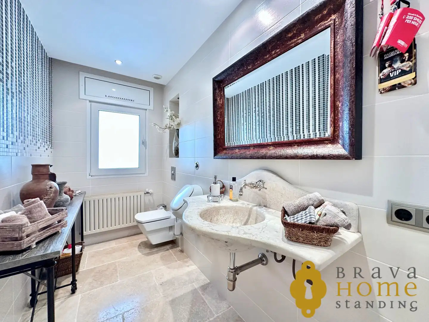 Bathroom of Houses for sale in Empuriabrava  with Air Conditioner, Heating and Private garden