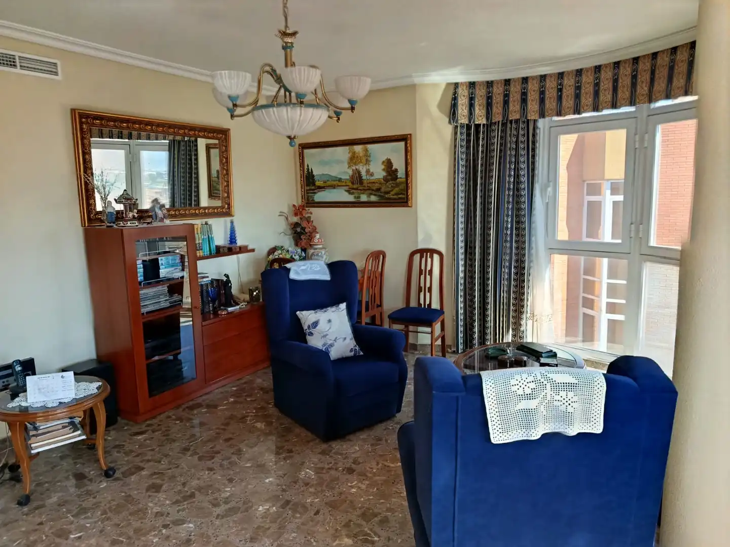 Sala d'estar de Pis en venda en Alcantarilla amb Aire condicionat, Calefacció i Terrassa