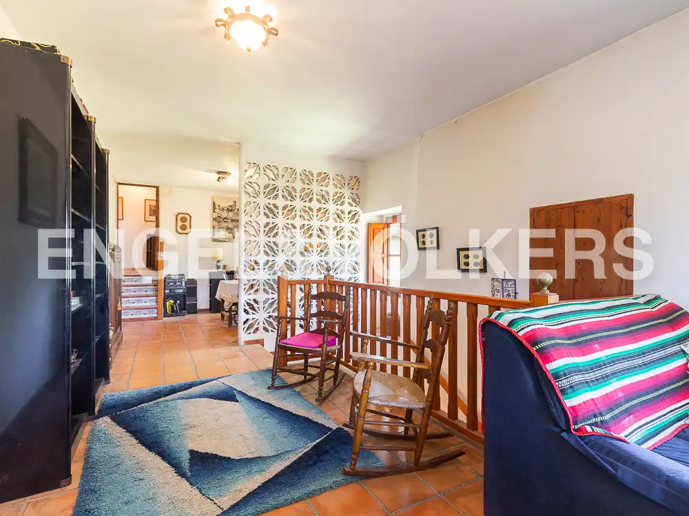 Sala de estar de Casa o chalet en venta en Ontinyent con Calefacción, Jardín privado y Terraza