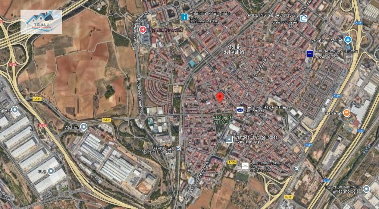 Vista exterior de Pis en venda en Mollet del Vallès amb Terrassa i Balcó