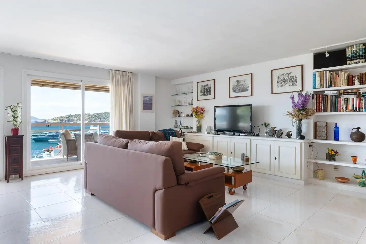 Sala d'estar de Pis en venda en Eivissa amb Aire condicionat i Terrassa