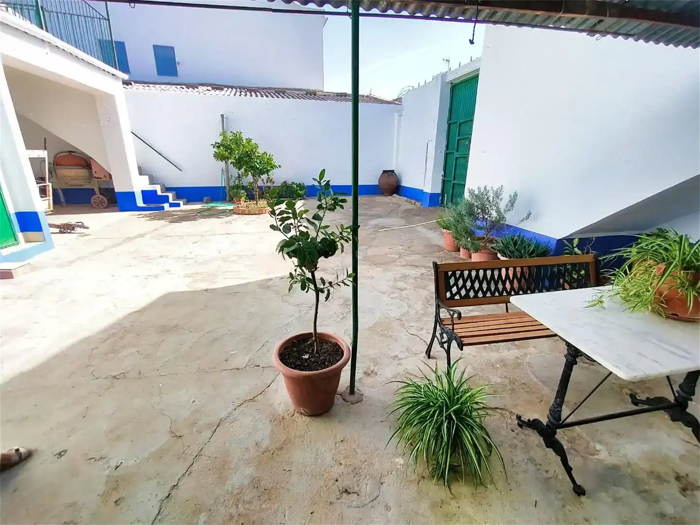 Terrassa de Planta baixa en venda en Campanario amb Aire condicionat, Jardí privat i Traster