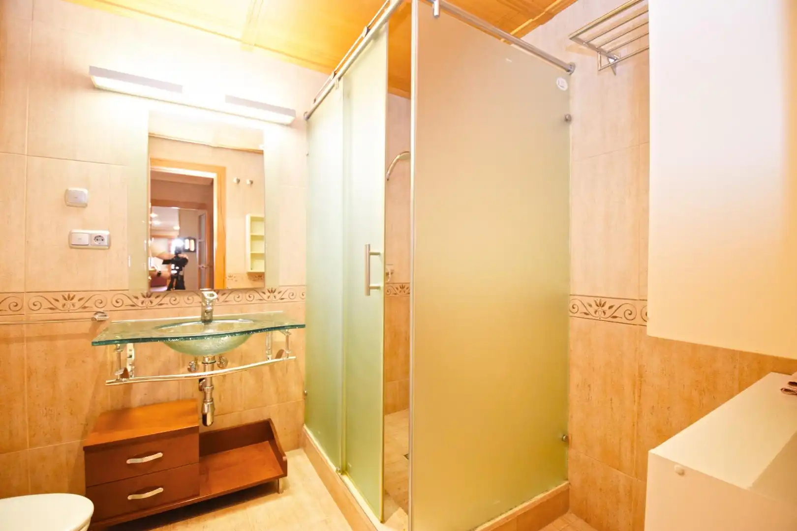 Badezimmer von Wohnung zum Verkauf in El Ejido mit Klimaanlage, Heizung und Parkett