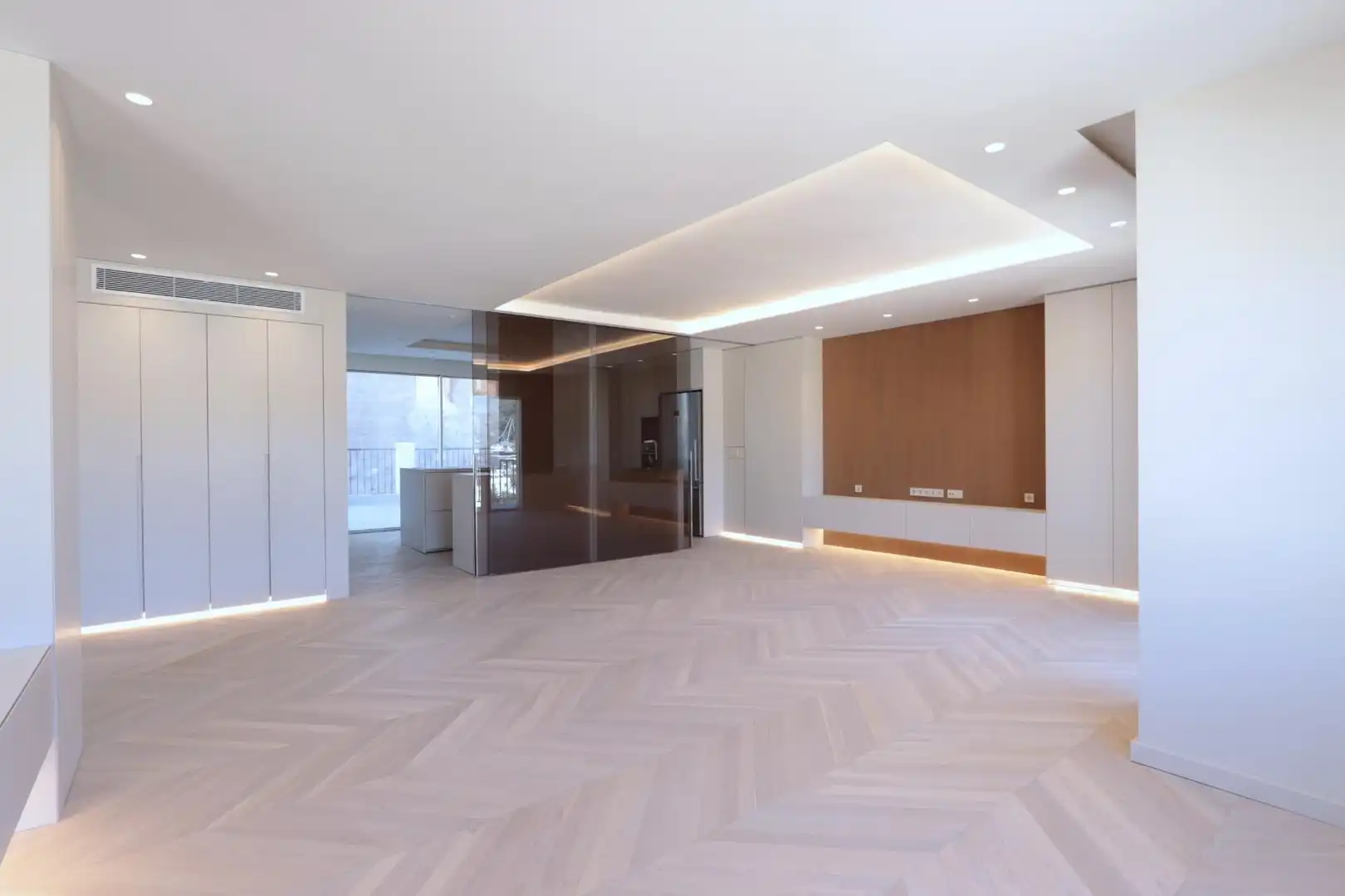 Wohnzimmer von Dachboden zum Verkauf in Cartagena mit Klimaanlage, Heizung und Parkett