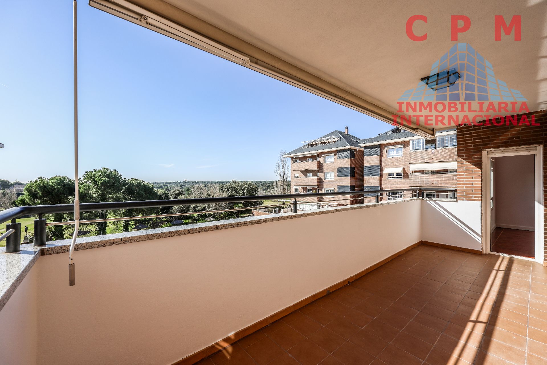 Terraza de Piso de alquiler en Majadahonda con Aire acondicionado, Calefacción y Parquet