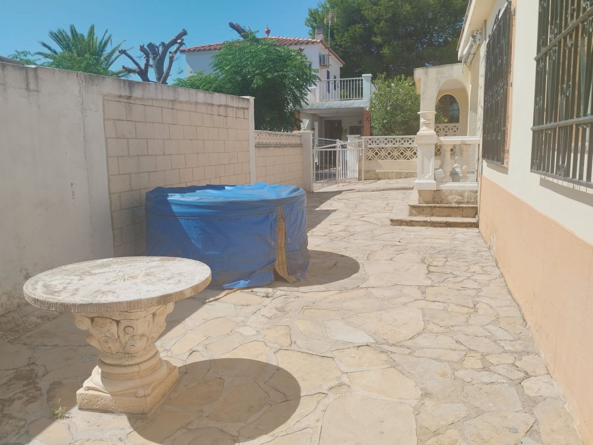 Terrassa de Casa o xalet en venda en Alcanar amb Aire condicionat, Jardí privat i Terrassa