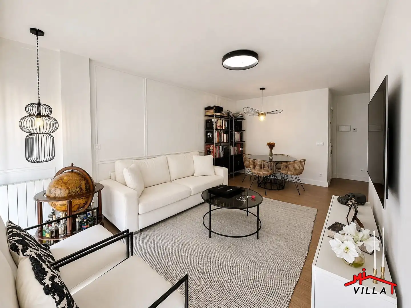 Wohnzimmer von Wohnung zum Verkauf in Laredo mit Heizung und Terrasse