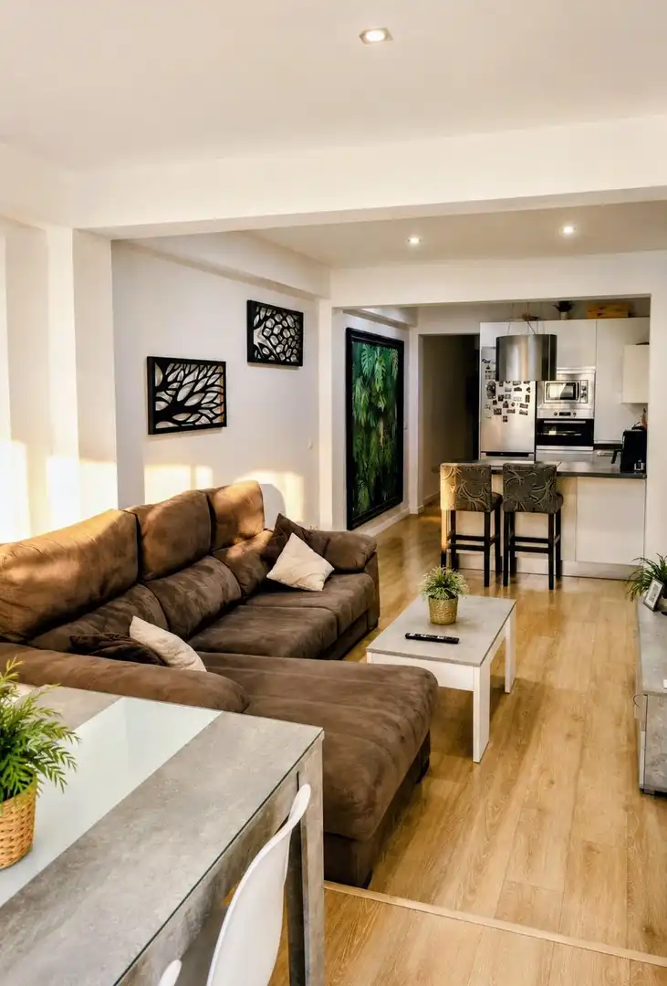 Sala de estar de Ático en venta en Córdoba con Aire acondicionado, Calefacción y Terraza