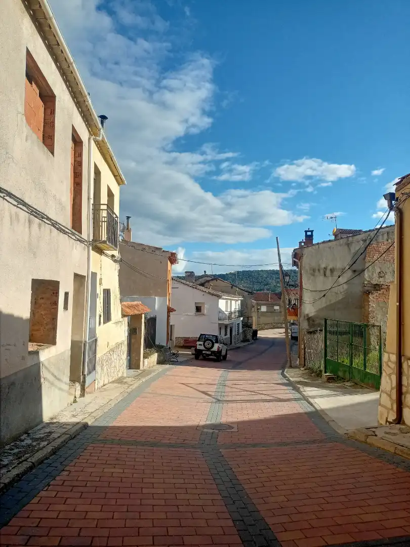 Vista exterior de Casa o chalet en venta en Cañada del Hoyo con Terraza