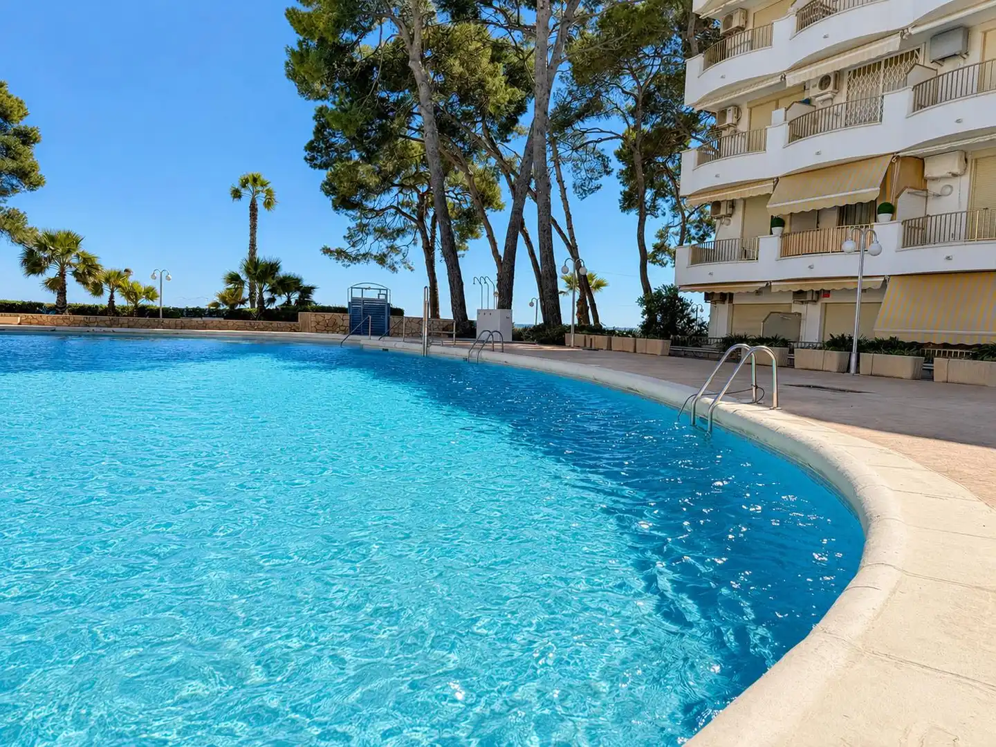 Swimming pool of Apartments for sale in Cambrils  with Air Conditioner, Private garden and Terrace