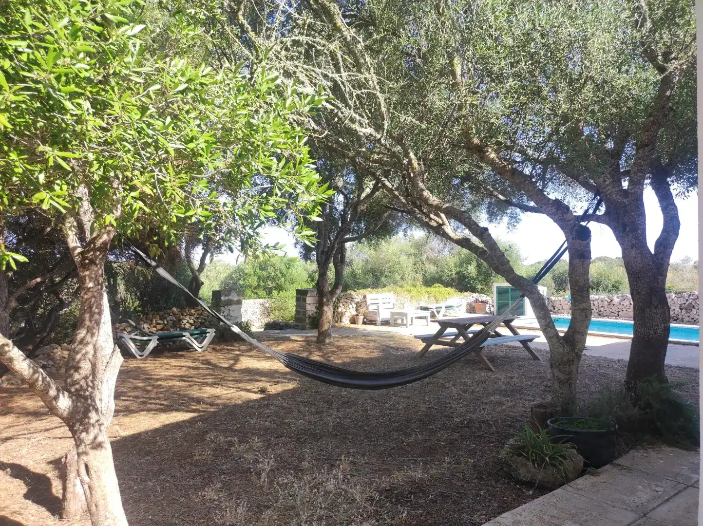 Garden of Houses for rent in Alaior  with Air Conditioner, Private garden and Parquet flooring