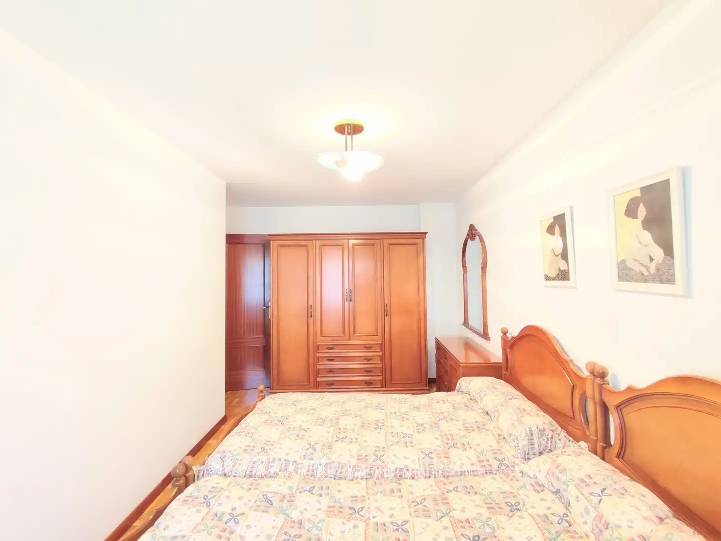 Schlafzimmer von Wohnung zum Verkauf in Fitero mit Heizung, Terrasse und Möbliert