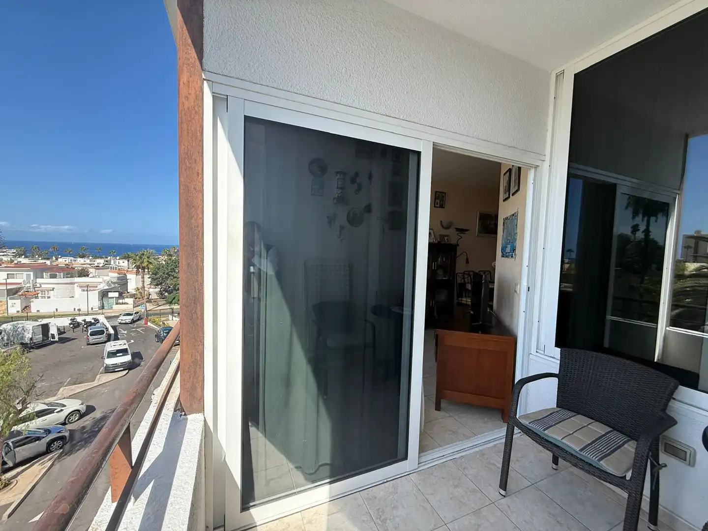 Terrasse von Wohnungen zum Verkauf in Adeje mit Terrasse, Möbliert und Ofen