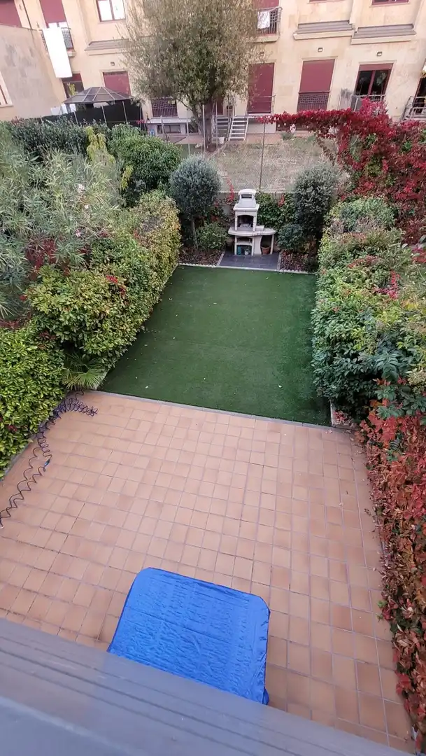 Jardí de Casa adosada en venda en Garrido