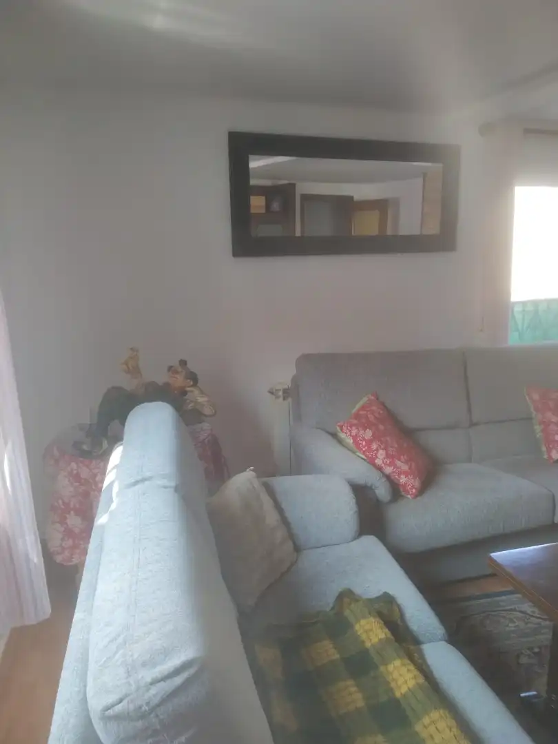 Wohnzimmer von Einfamilien-Reihenhaus zum Verkauf in Belorado mit Heizung, Terrasse und Abstellraum