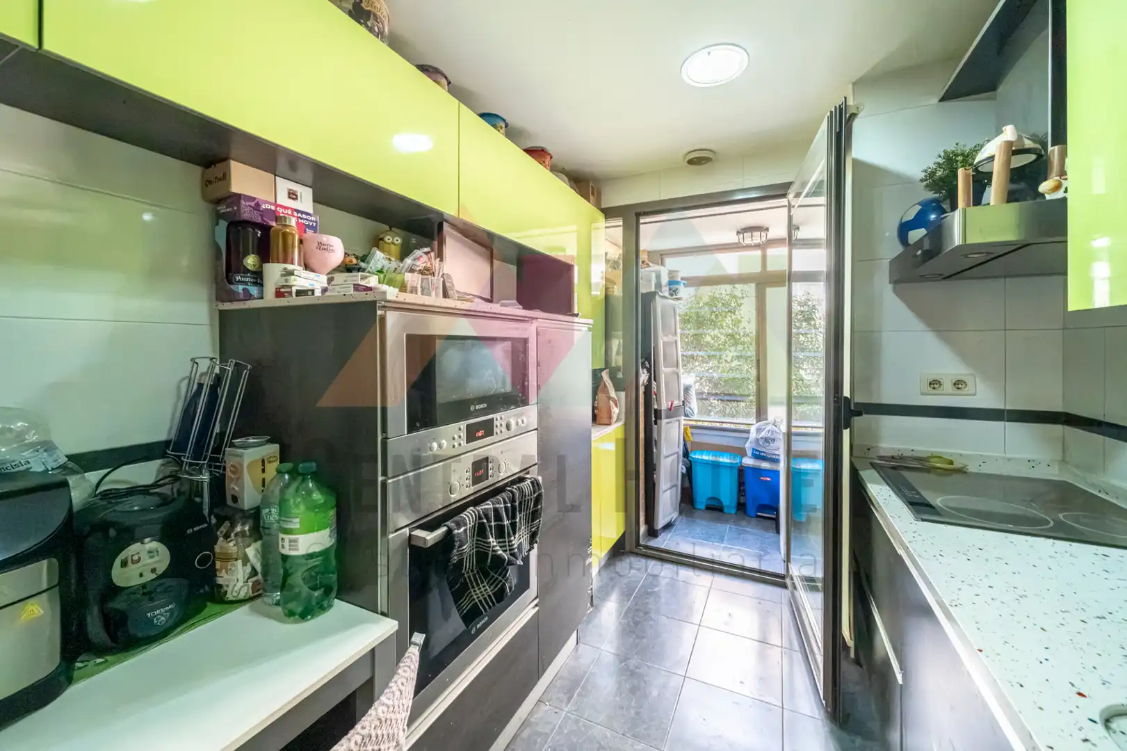 Kitchen of Flat for sale in Leganés  with Air Conditioner, Heating and Parquet flooring