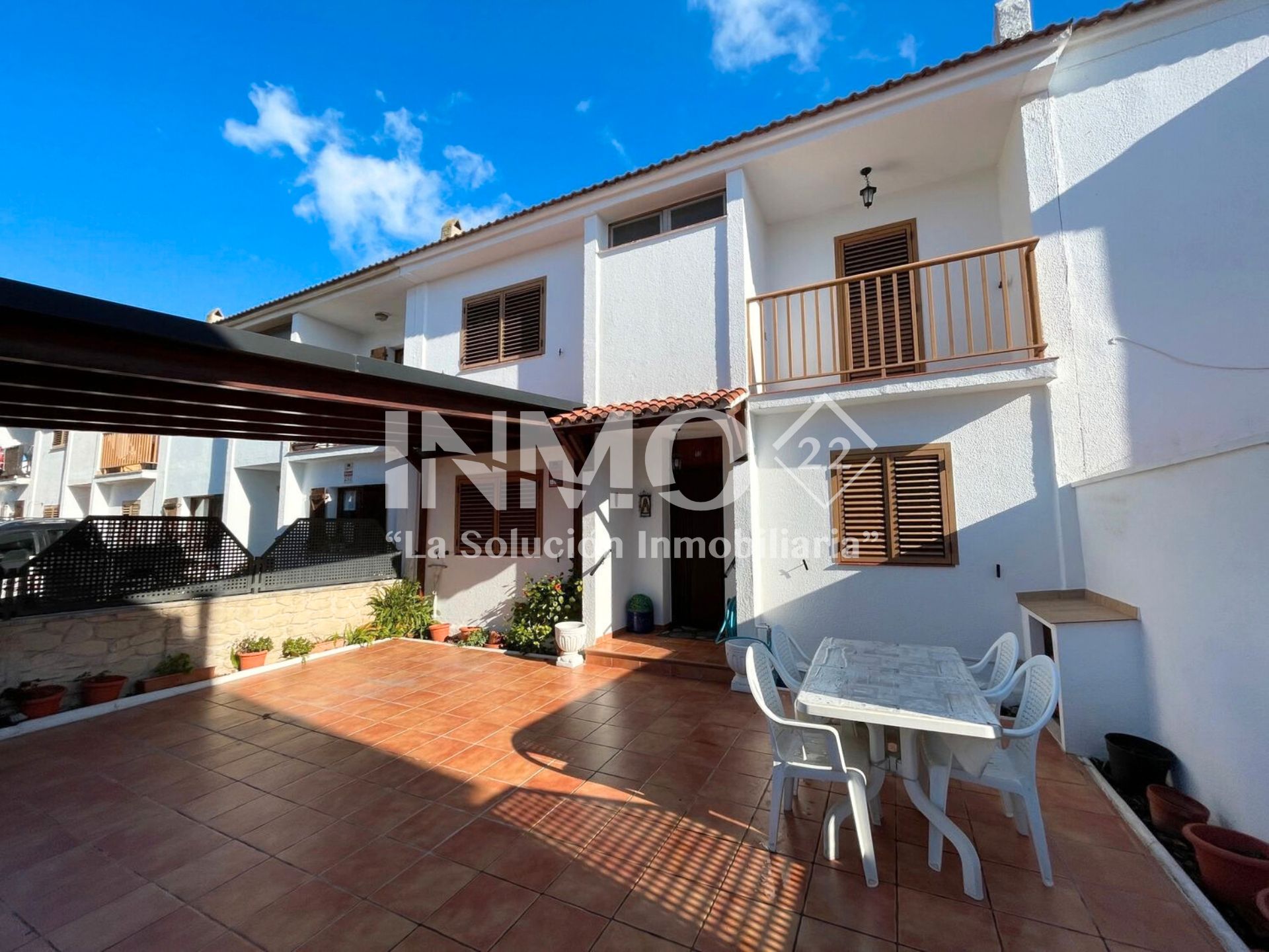 Exterior view of Single-family semi-detached for sale in Cambrils  with Air Conditioner, Private garden and Terrace