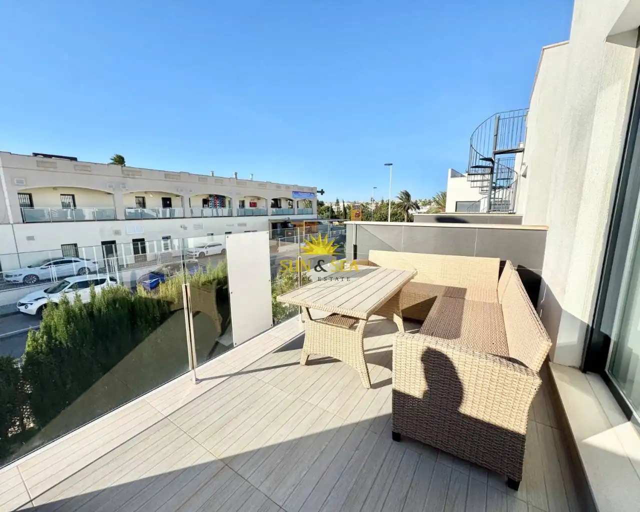 Terrassa de Casa o xalet de lloguer en Torrevieja amb Aire condicionat, Calefacció i Jardí privat