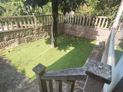 Garten von Einfamilien-Reihenhaus miete in Santiago de Compostela  mit Heizung, Parkett und Möbliert