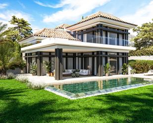 Vista exterior de Casa o xalet en venda en Marbella amb Aire condicionat, Calefacció i Jardí privat