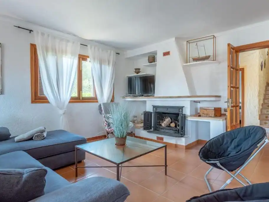 Sala de estar de Finca rústica en venta en Cala Ratjada