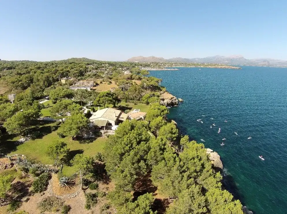 Vista exterior de Casa o chalet en venta en Alcúdia con Aire acondicionado, Jardín privado y Terraza