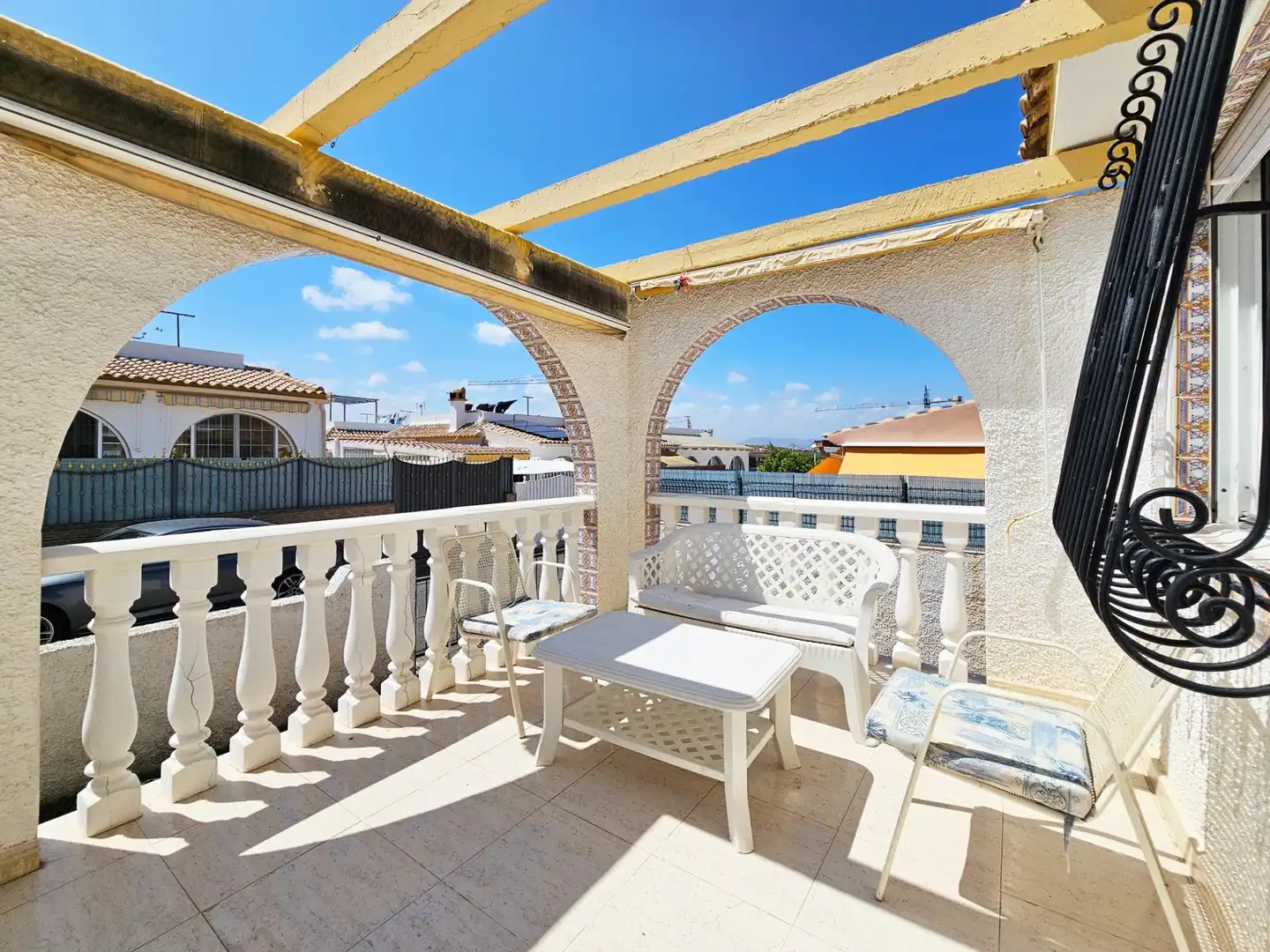 Terrace of Houses for sale in Santa Pola  with Private garden, Terrace and Furnished