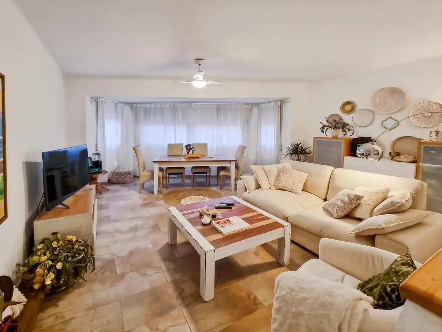 Sala de estar de Piso en venta en Mataró con Aire acondicionado, Calefacción y Alarma