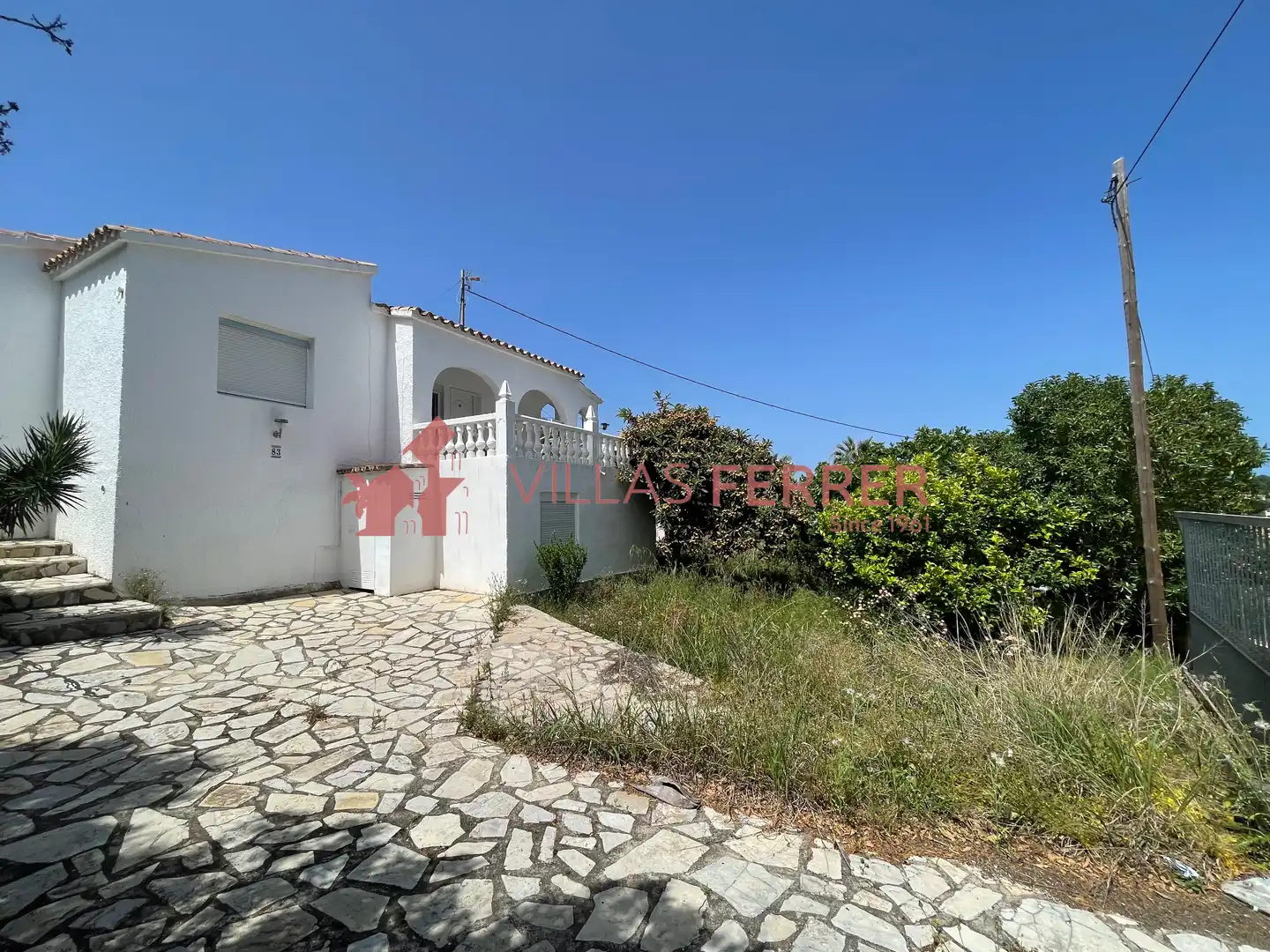 Exterior view of Houses for sale in Dénia  with Air Conditioner, Private garden and Terrace