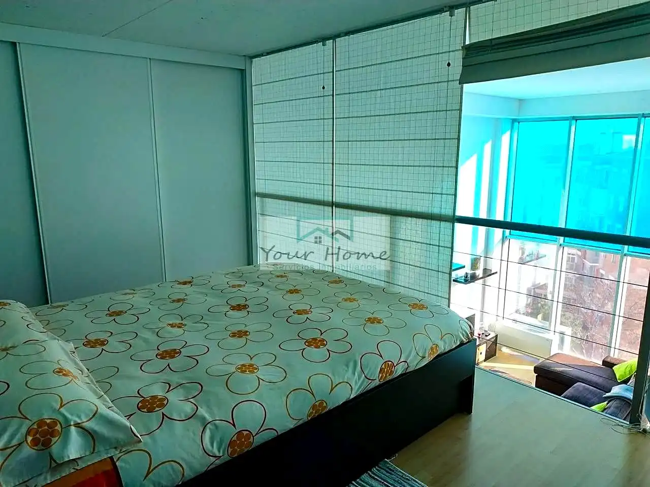 Balcony of Duplexes for rent in Torrejón de Ardoz  with Air Conditioner, Furnished and Community pool