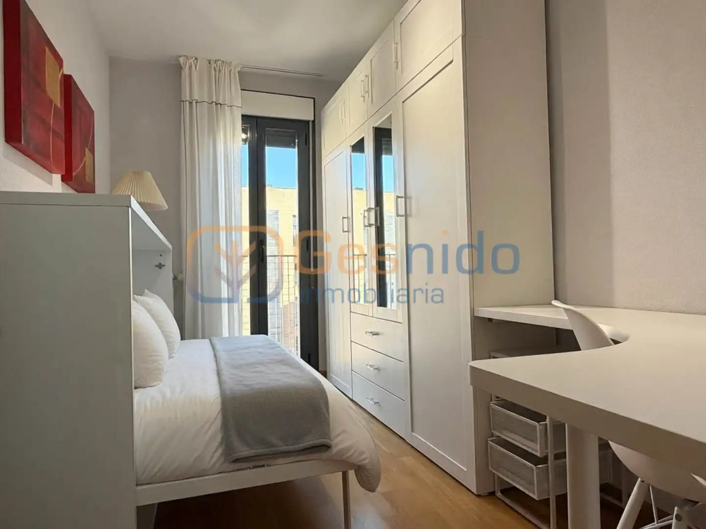 Schlafzimmer von Wohnung zur Miete in Segovia mit Heizung, Schwimmbad und Gemeinschaftspool